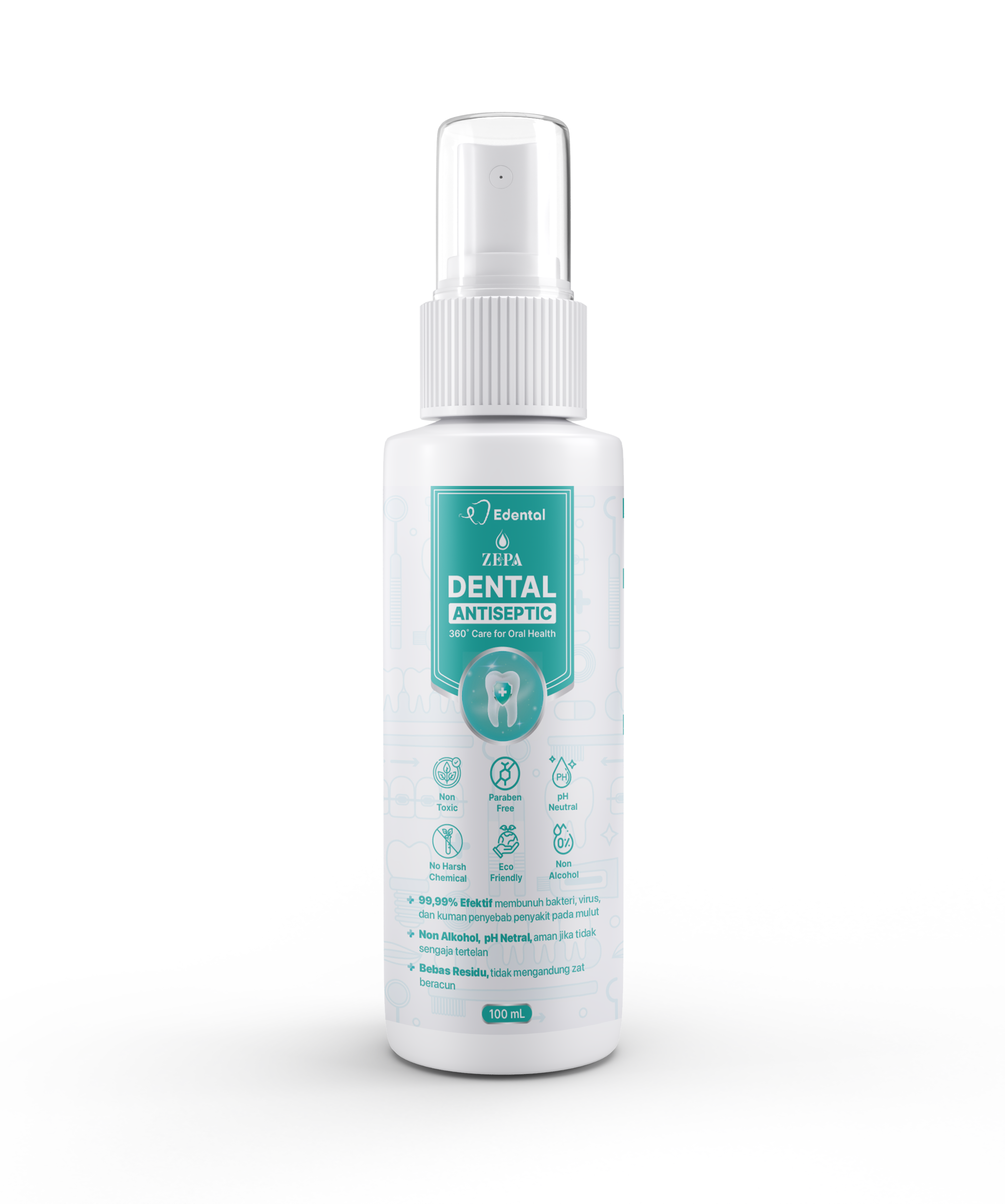 Zepa Dental Antiseptic 100 mL - Image 1